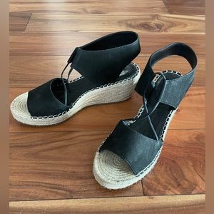 Eileen Fisher Wedge Espadrille Sandal - size 10